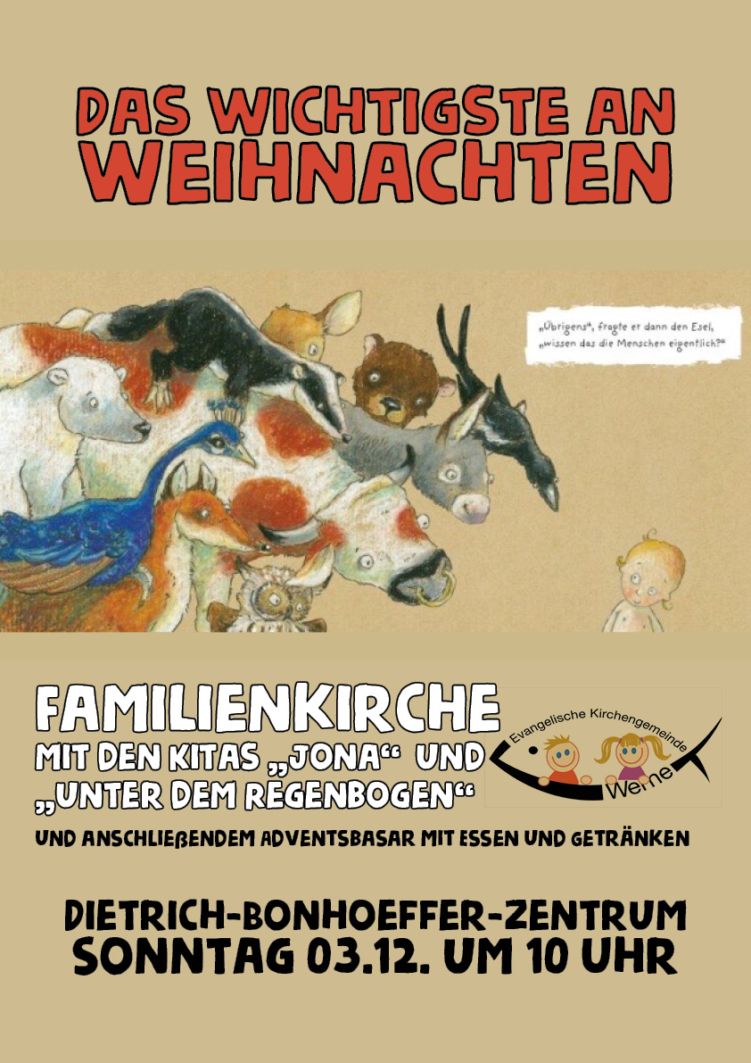 Familienkirche zum 1. Advent mit Kitas "Jona" und "Unter dem Regenbogen