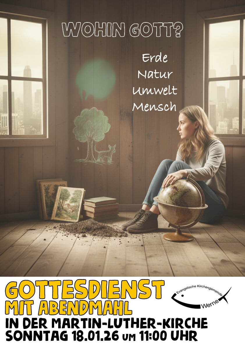 "Wohin Gott?" Gottesdienst mit Abendmahl