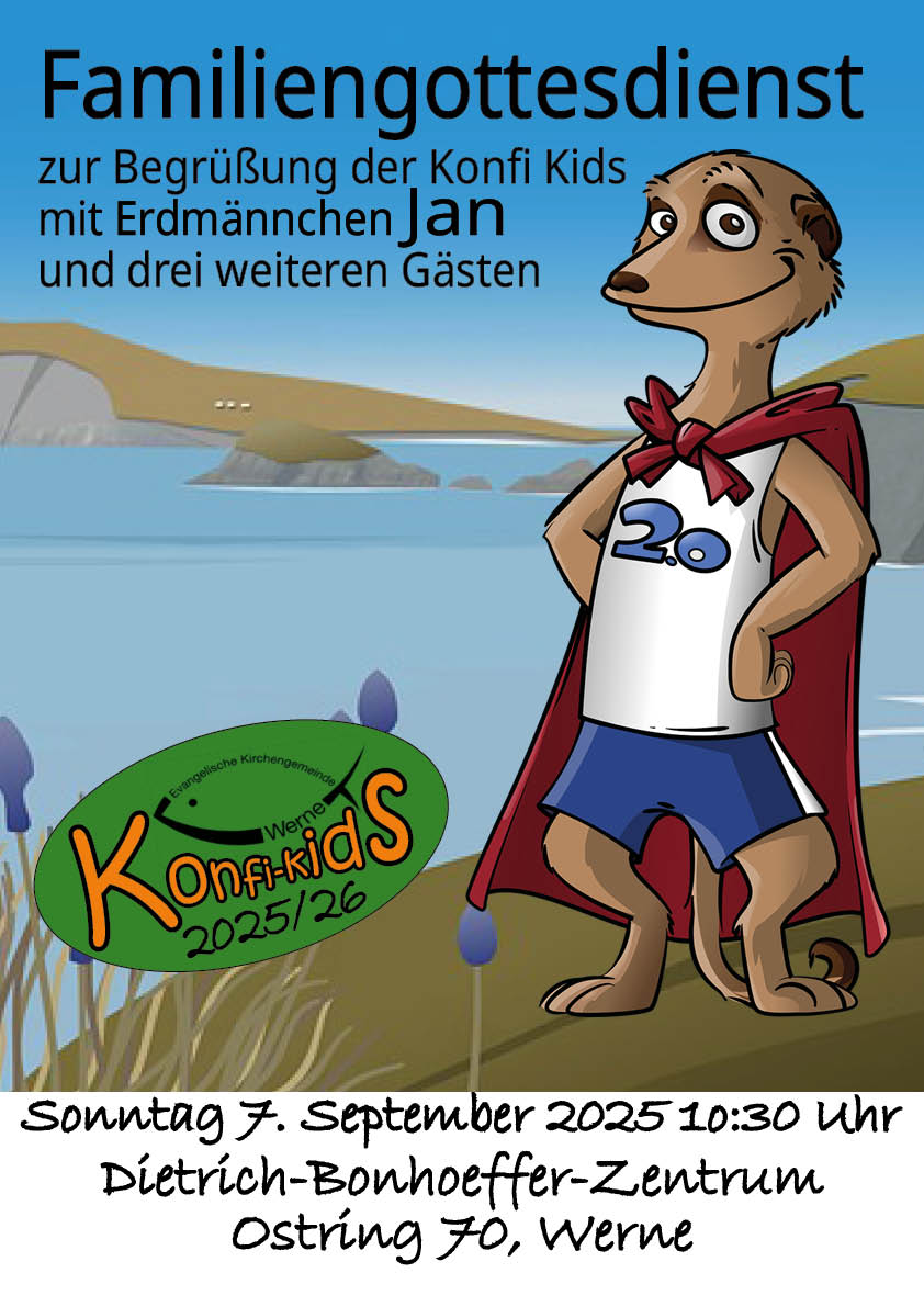 Familiengottesdienst zur Begrüßung der Konfi Kids