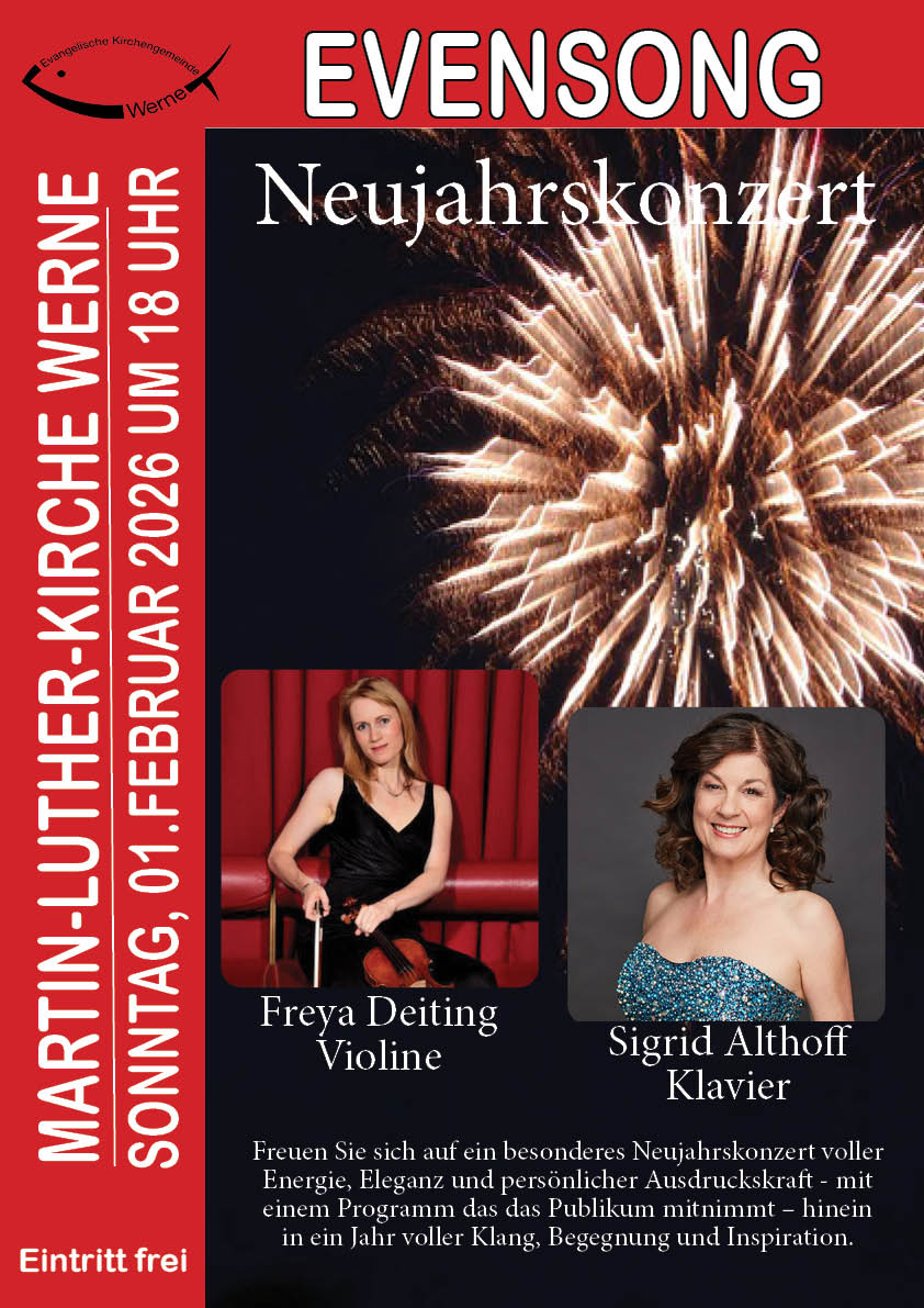 Evensong "Neujahrskonzert" Freya Deiting, Sigrid Althoff