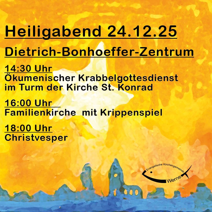 Heiligabend 2025: Ökumenischer Krabbelgottesdienst