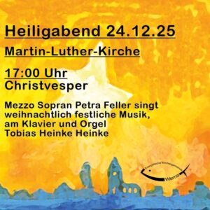 Heiligabend 2025: Christvesper