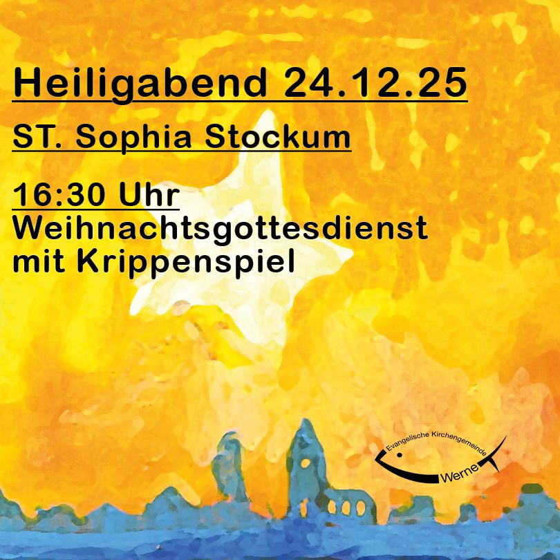 Heiligabend 2025: Weihnachtsgottesdienst mit Krippenspiel