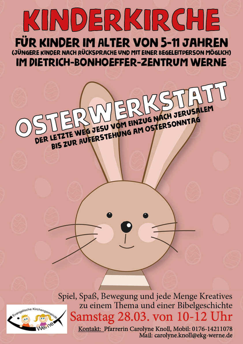 Kinderkirche "Osterwerkstatt"
