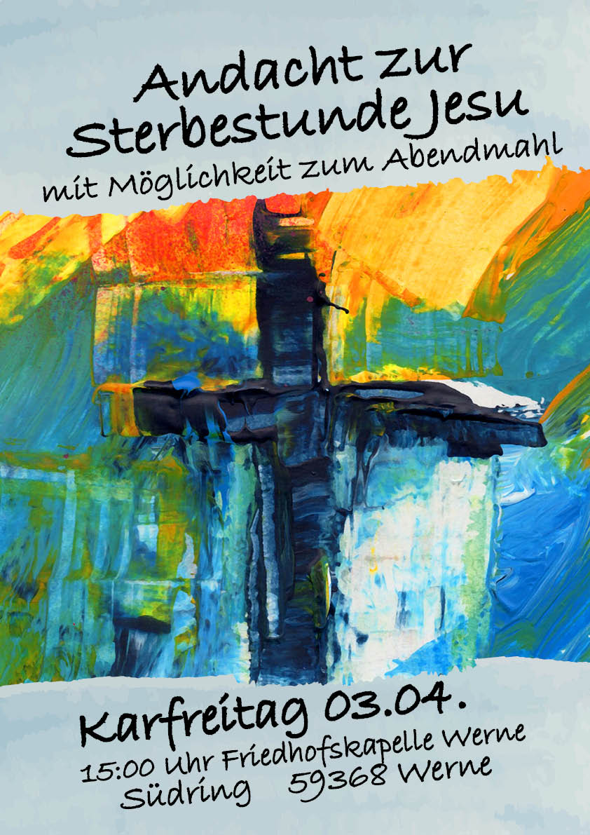 Andacht zur Sterbestunde Jesu