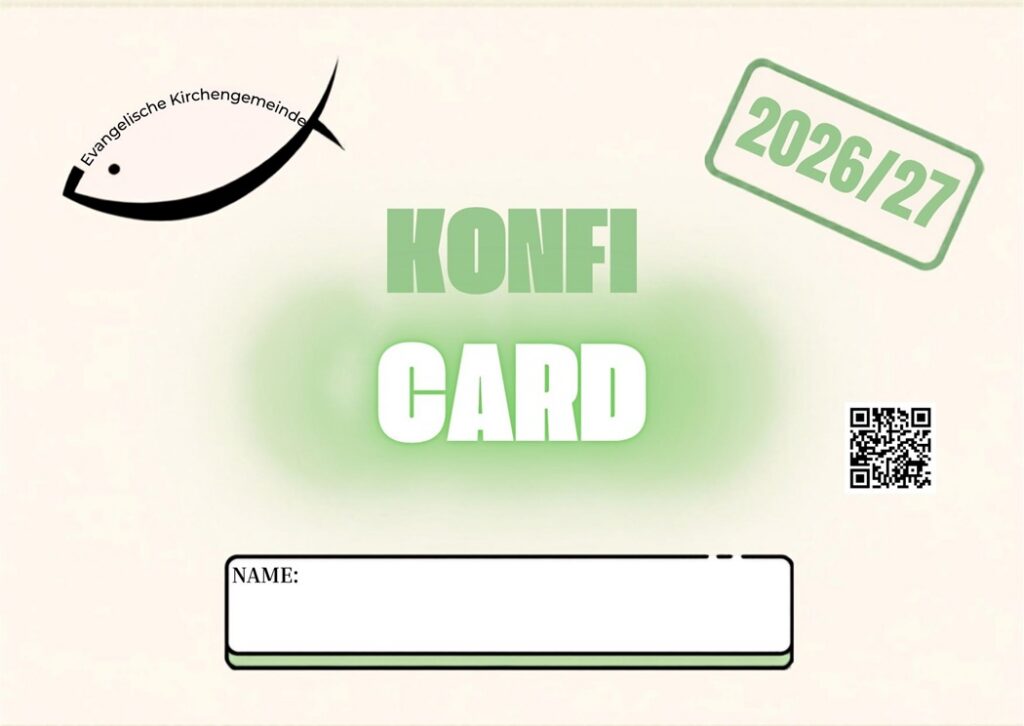 Rückseite Konfiteenscard